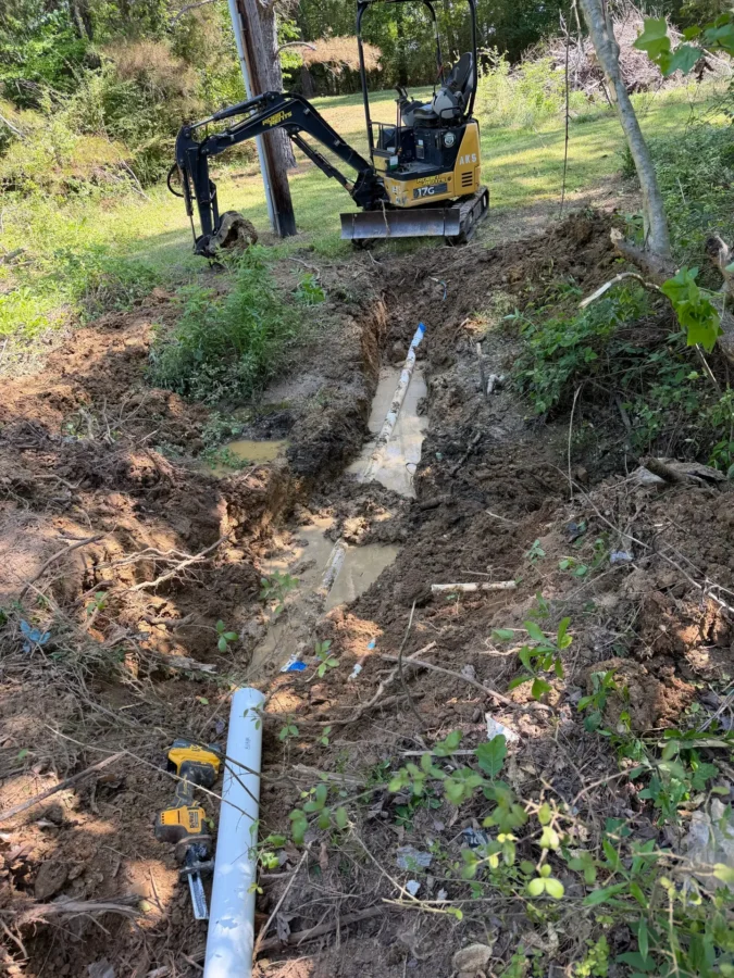 Broken water line repair by 1 A+ Plumber